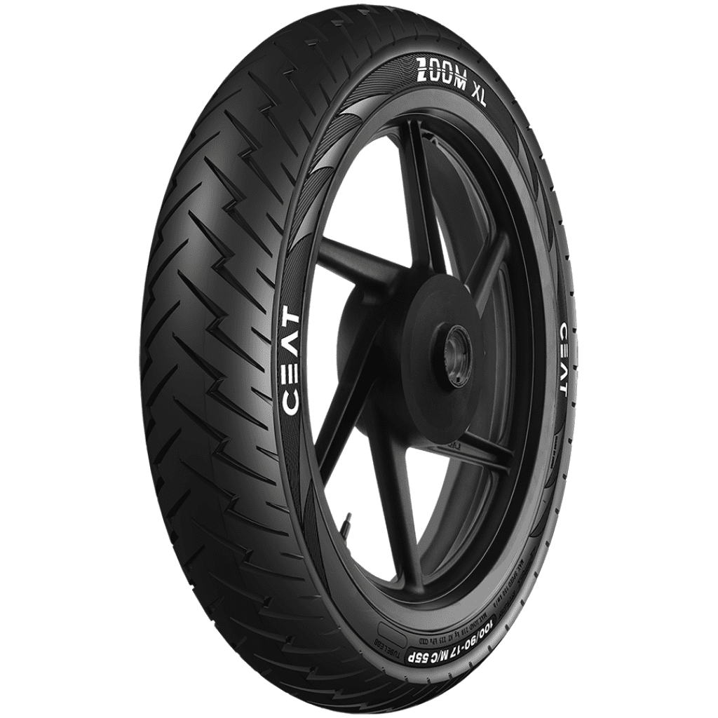 Cat　0102 ♡ Ceat Zoom XL 140/70-17 66H Tubeless Tyre - Soni Tyre House