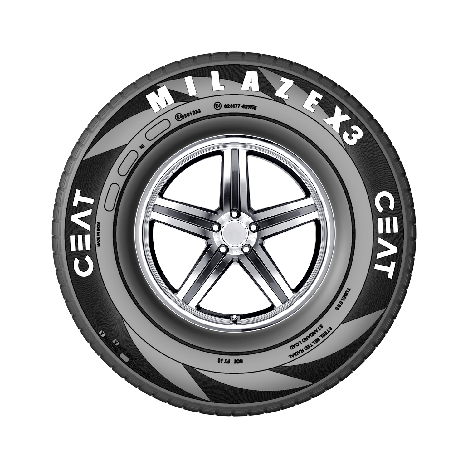 CEAT MILAZE X3 165/80 R14 85S TL Image