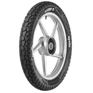Apollo Actigrip R1 80/100-17 53P Tubeless Tyre Image