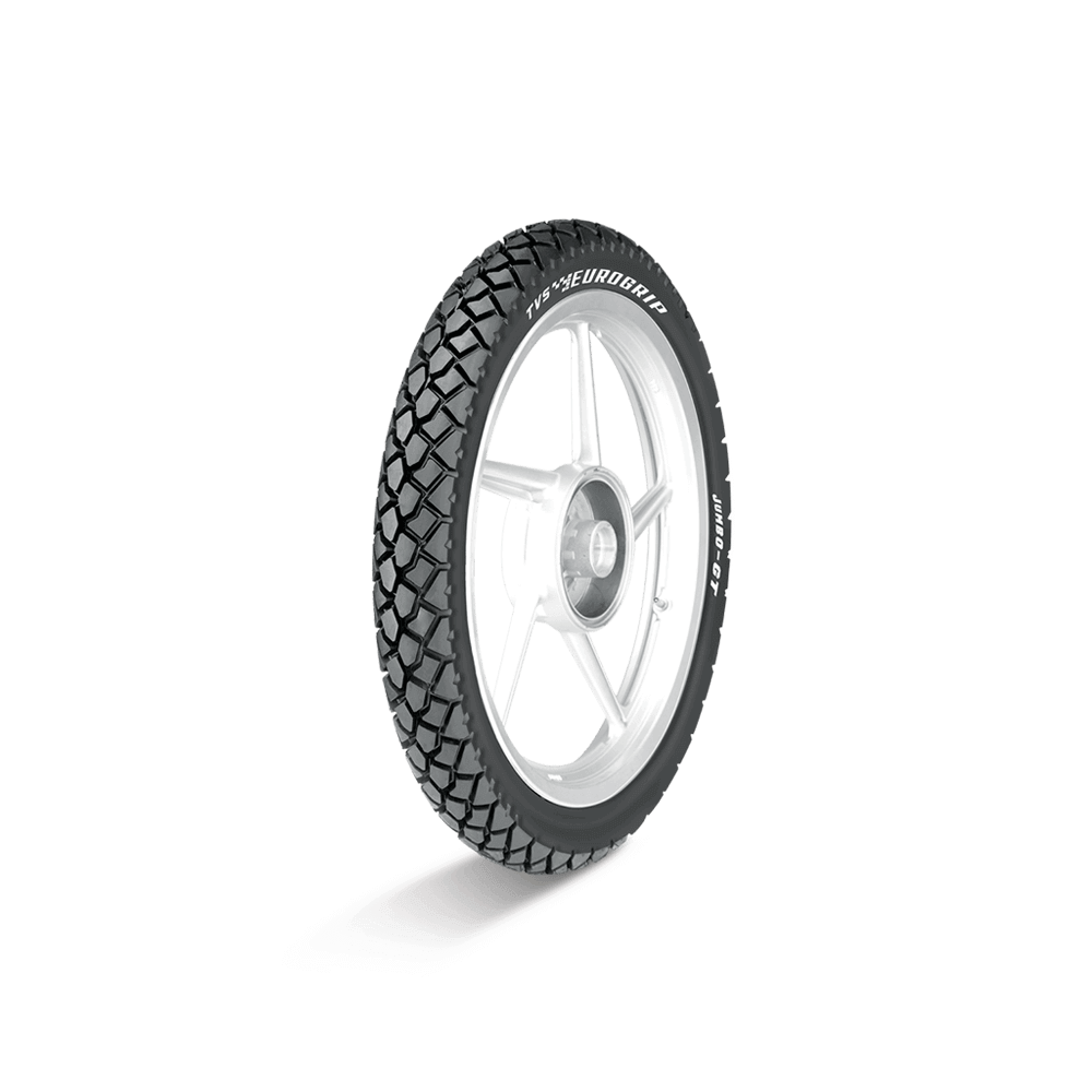 Tvs Eurogrip Jumbo Gt 100/90-17 55p Tubeless Tyre Soni Tyre House