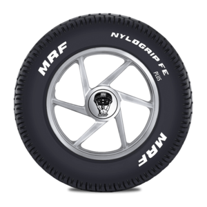 MRF Nylogrip Fe 90/100-10 53J 4PR Tubeless Tyre Image