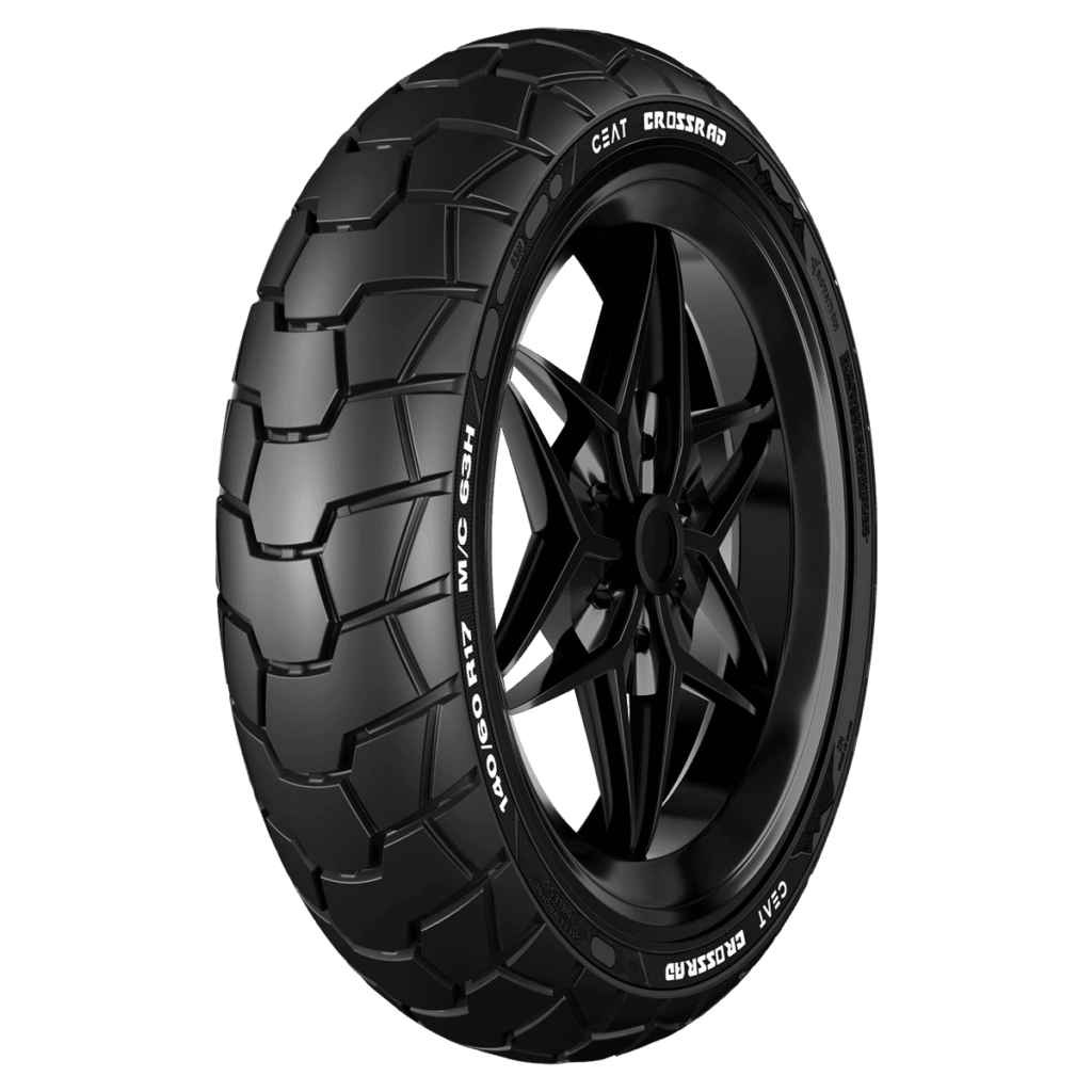Ceat Crossrad 120/80 R18 62H Tubeless Tyre Image