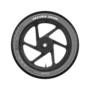 Ceat Secura Zoom F 2.75-18 42P Tubeless Tyre Image