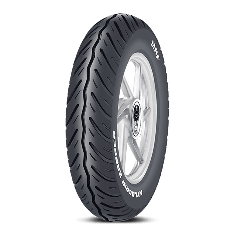 MRF Nylogrip Zapper 90/100-10 53J 4PR Tubeless Tyre Image
